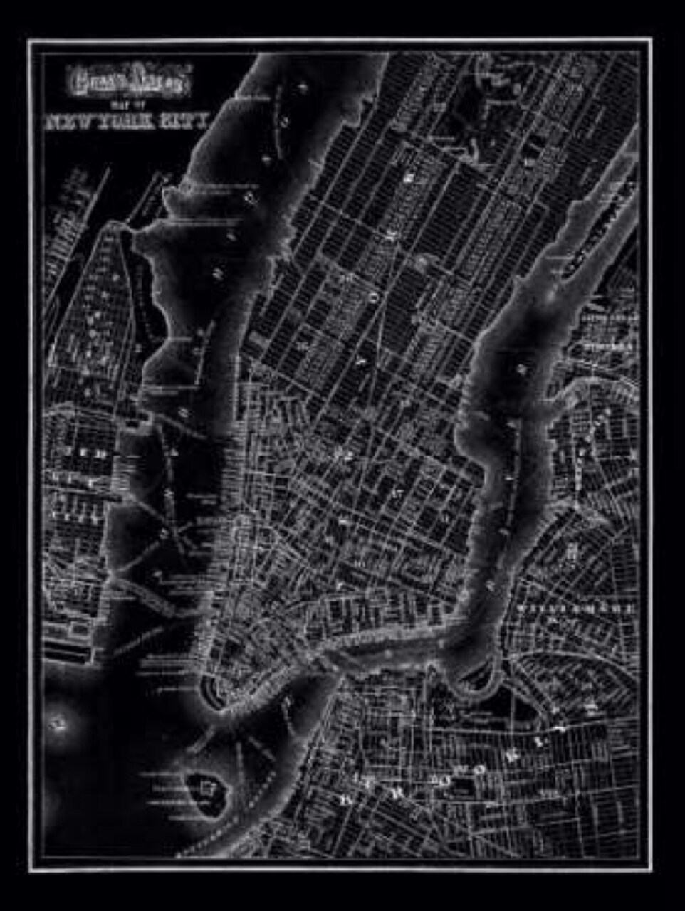 New York 1895 Poster Print by 1895 Vintage Map - Item # VARPDXCC3316